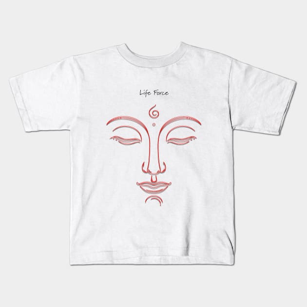 Buddha Babe | Life Force | Inspirational Streetwear Kids T-Shirt by JTEESinc